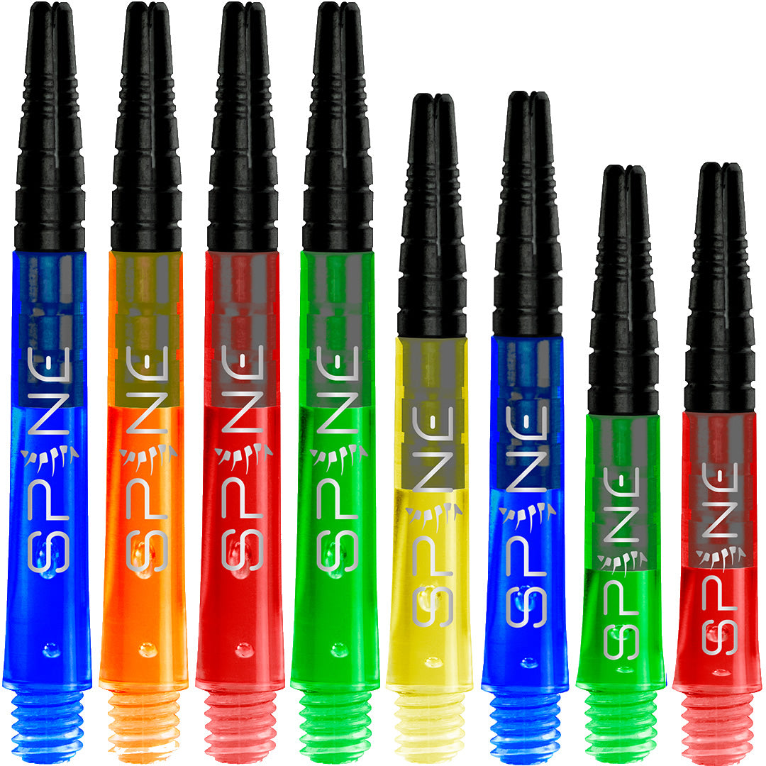 *Bulls Spine Dart Shafts - Polycarbonate with Aluminium Top - Green