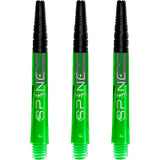 *Bulls Spine Dart Shafts - Polycarbonate with Aluminium Top - Green