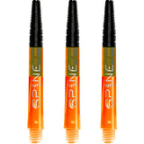 *Bulls Spine Dart Shafts - Polycarbonate with Aluminium Top - Orange
