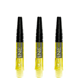 *Bulls Spine Dart Shafts - Polycarbonate with Aluminium Top - Yellow