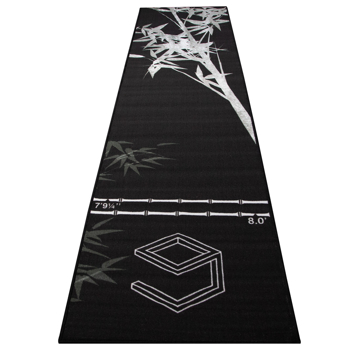 Caliburn Bamboo Dart Mat - Carpet Mat - Bamboo Shadow Design