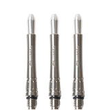 Caliburn Shuttle Titanium Dart Shafts - Metal Dart Stems - Silver