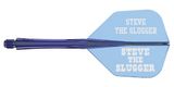 Caliburn SUP Flights - Moulded Flight & Shaft - Standard No6