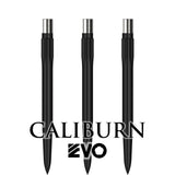 Caliburn Evo Dart Points - Push Fit with Tool - Easy Replace - Smooth - Black