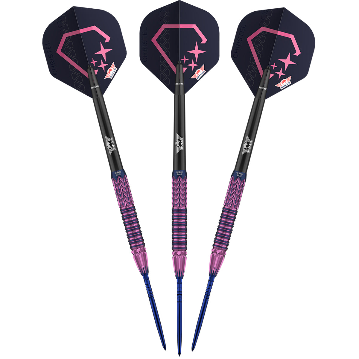 Bulls Christel Timmermans CP Darts - Steel Tip - 90% Tungsten - E2