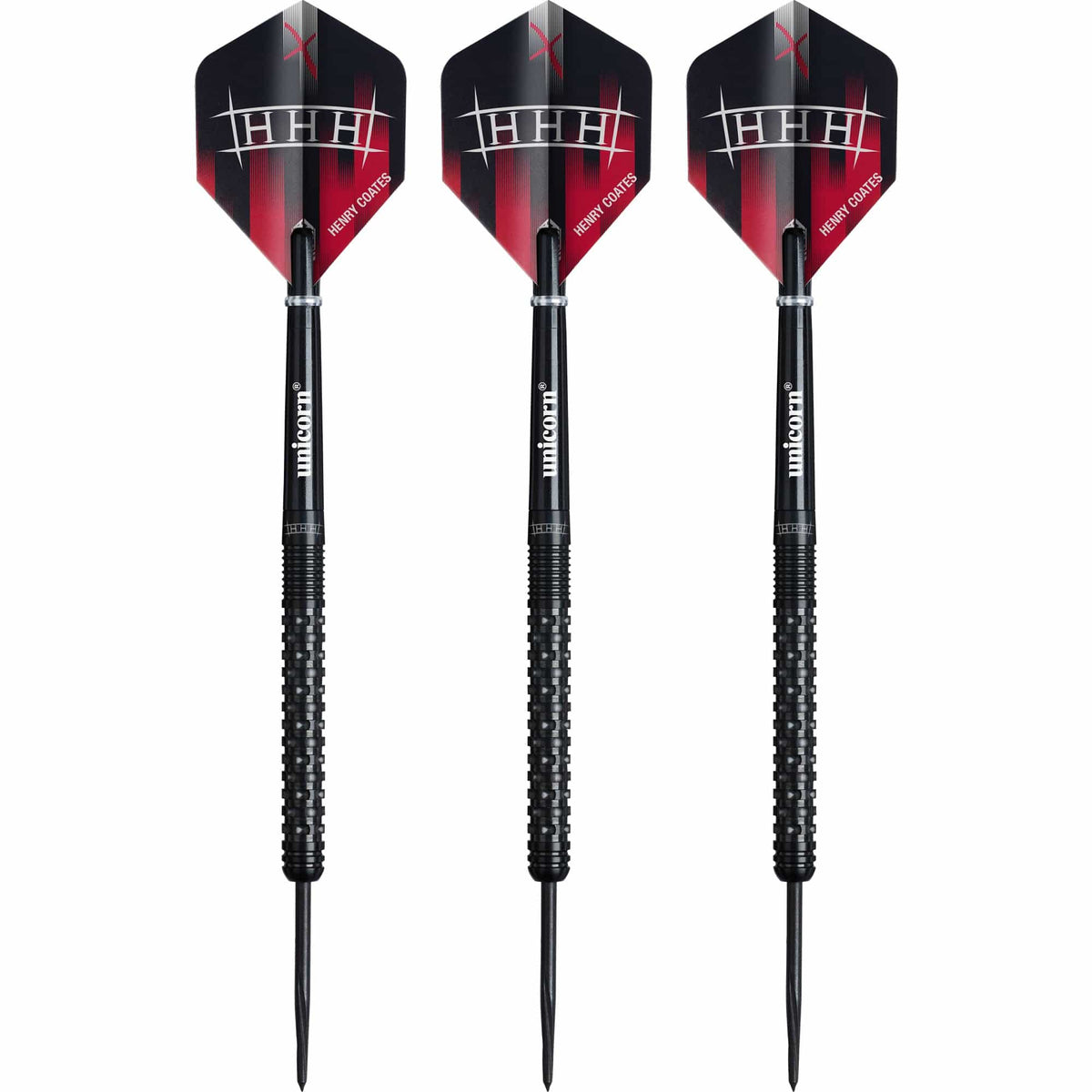 Unicorn Global Darts - Steel Tip - 90% Tungsten - Henry Coates - Phase 2