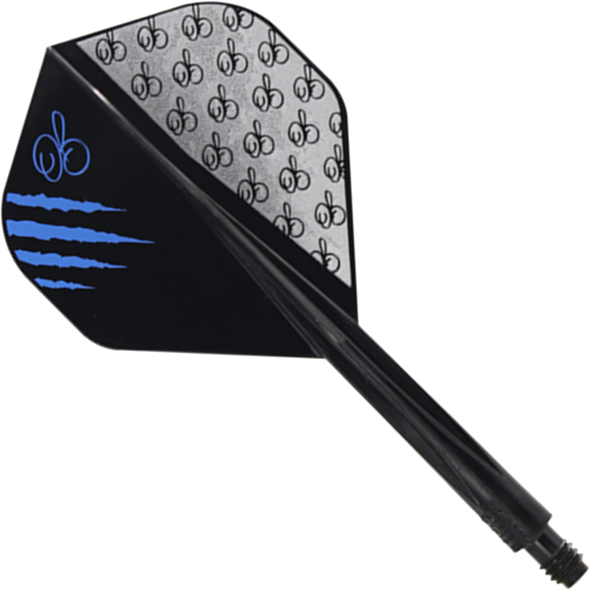 Condor AXE Dart Flights - The Master - Owen Bates - Standard - Black