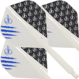 Condor AXE Dart Flights - The Master - Owen Bates - Standard - White