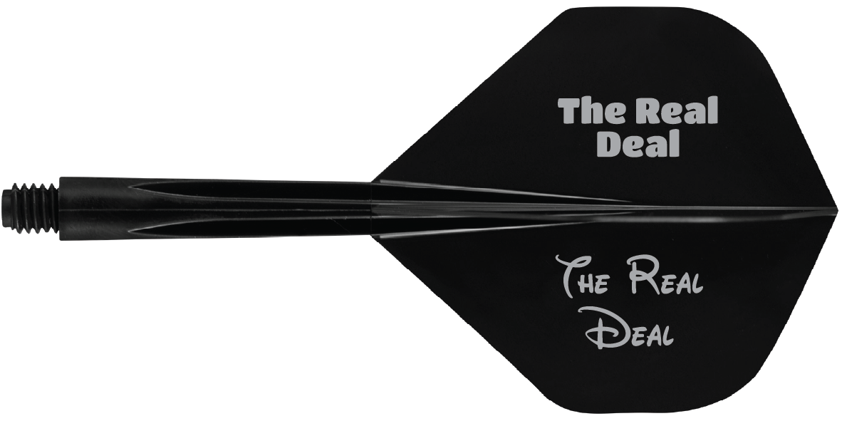 Condor AXE Dart Flights - Small - Clear Yellow