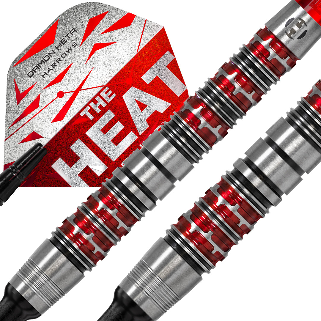 *Harrows Damon Heta Darts - The Heat - Soft Tip - 90% Tungsten - Series 3