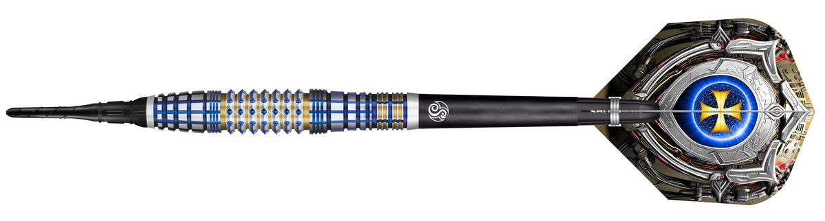 Shot Future Knights Darts - Soft Tip - 90% Tungsten - Darkstar - 20g