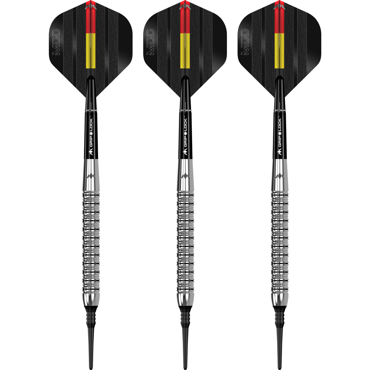 Mission Mike De Decker Darts - Soft Tip - Brass - Tungsten Look - 18g