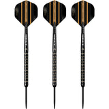 Mission Mike De Decker Darts - Steel Tip - 95% Tungsten - Black & Gold PVD