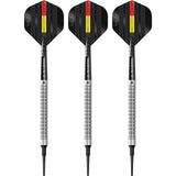 Mission Mike De Decker Darts - Soft Tip - 95% Tungsten - Silver - 20g