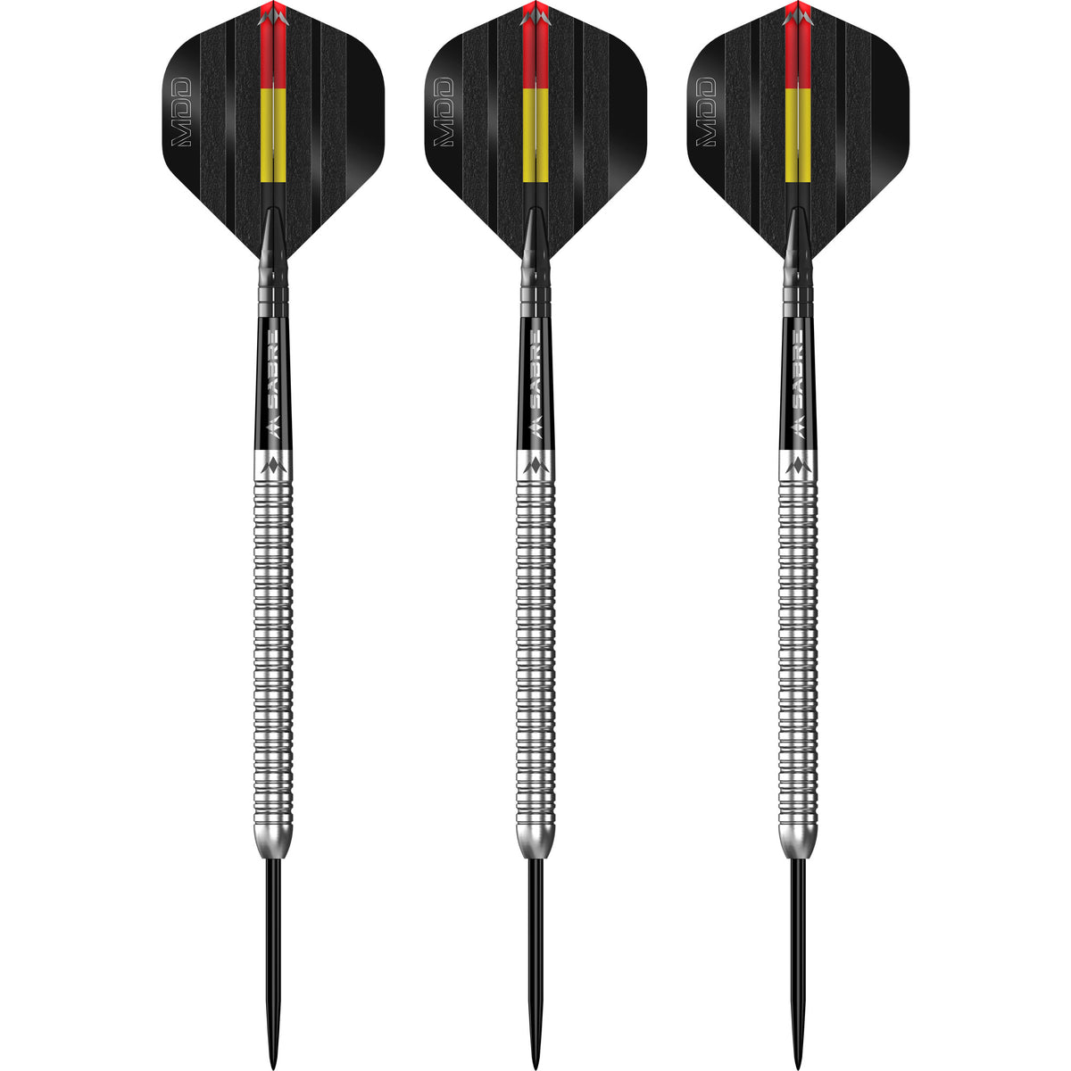 Mission Mike De Decker Darts - Steel Tip - 95% Tungsten - Silver