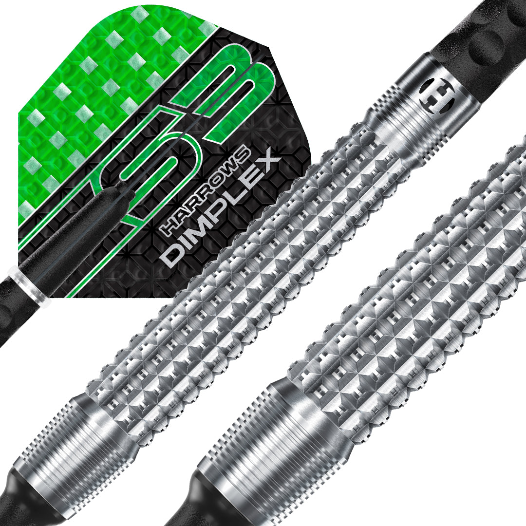 *Harrows Dimplex S3 Darts - Soft Tip - 90% Tungsten - Tapered