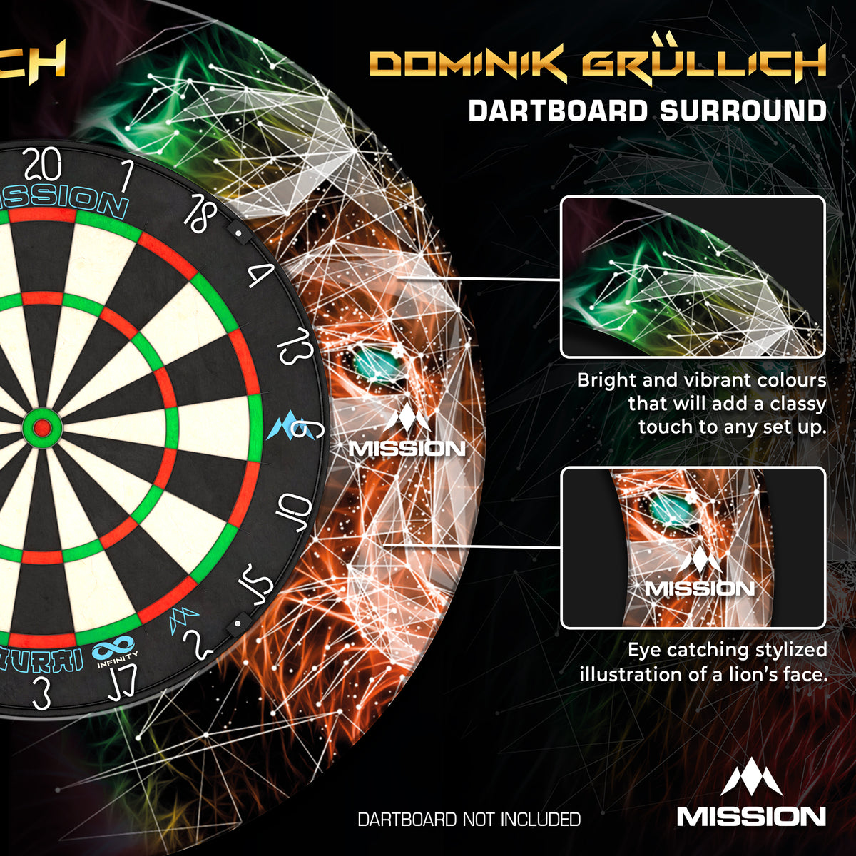 Mission Darts Players- Surround - Dominik Grüllich