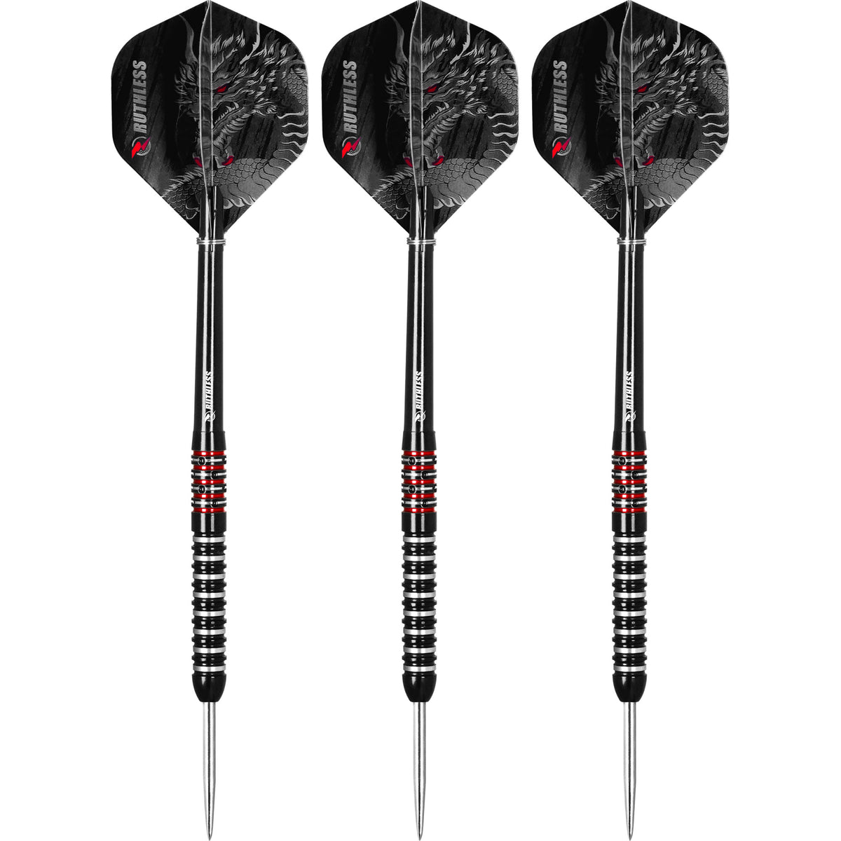 Ruthless Darts - Steel Tip - 90% Tungsten - Dragon