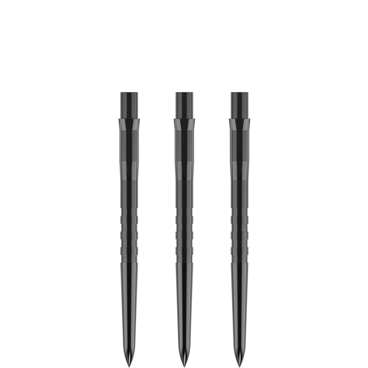 Mission Caliburn Replaceable Dart Points - Grooved - Black