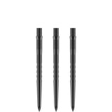 Mission Caliburn Replaceable Dart Points - Grooved - Black