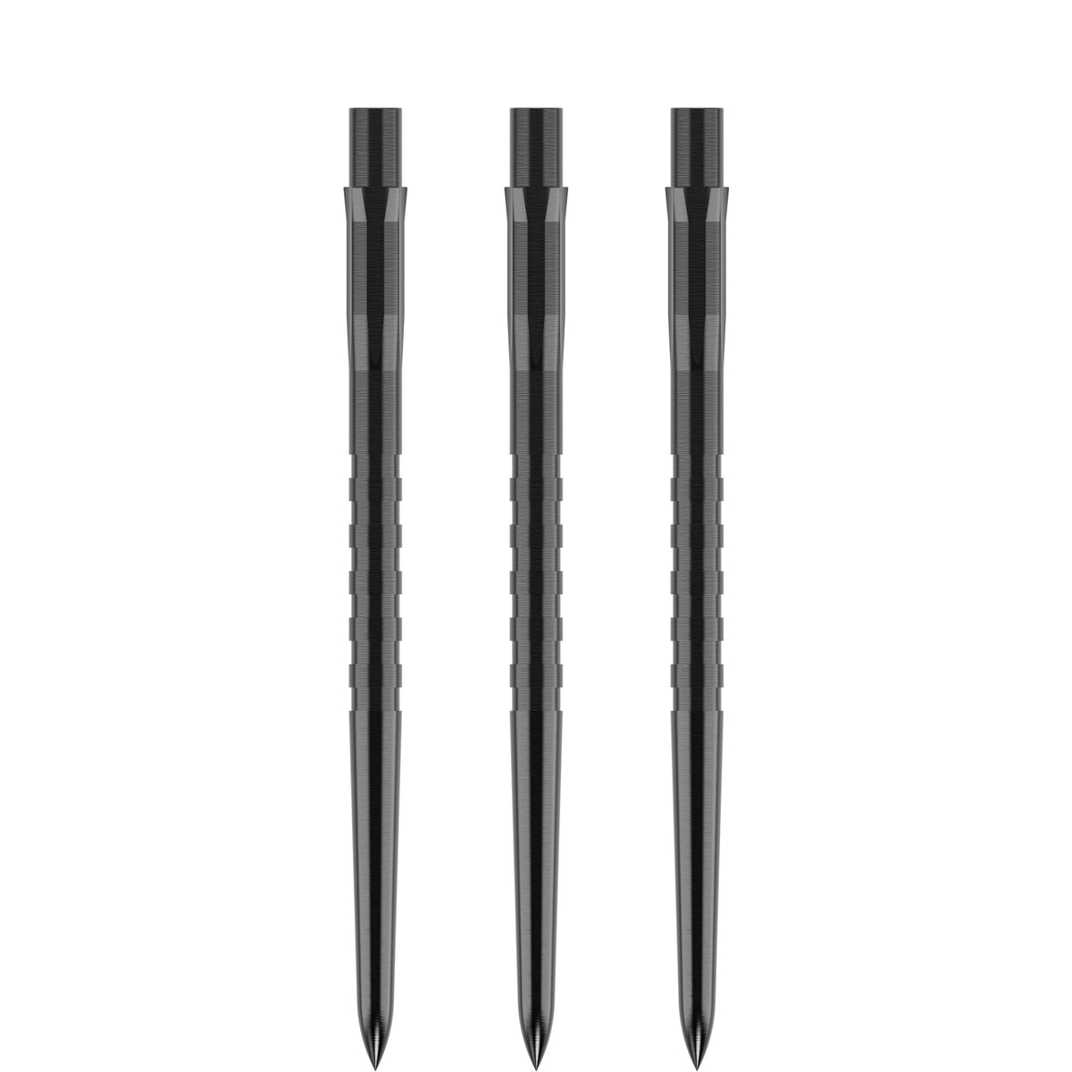 Mission Caliburn Replaceable Dart Points - Grooved - Black