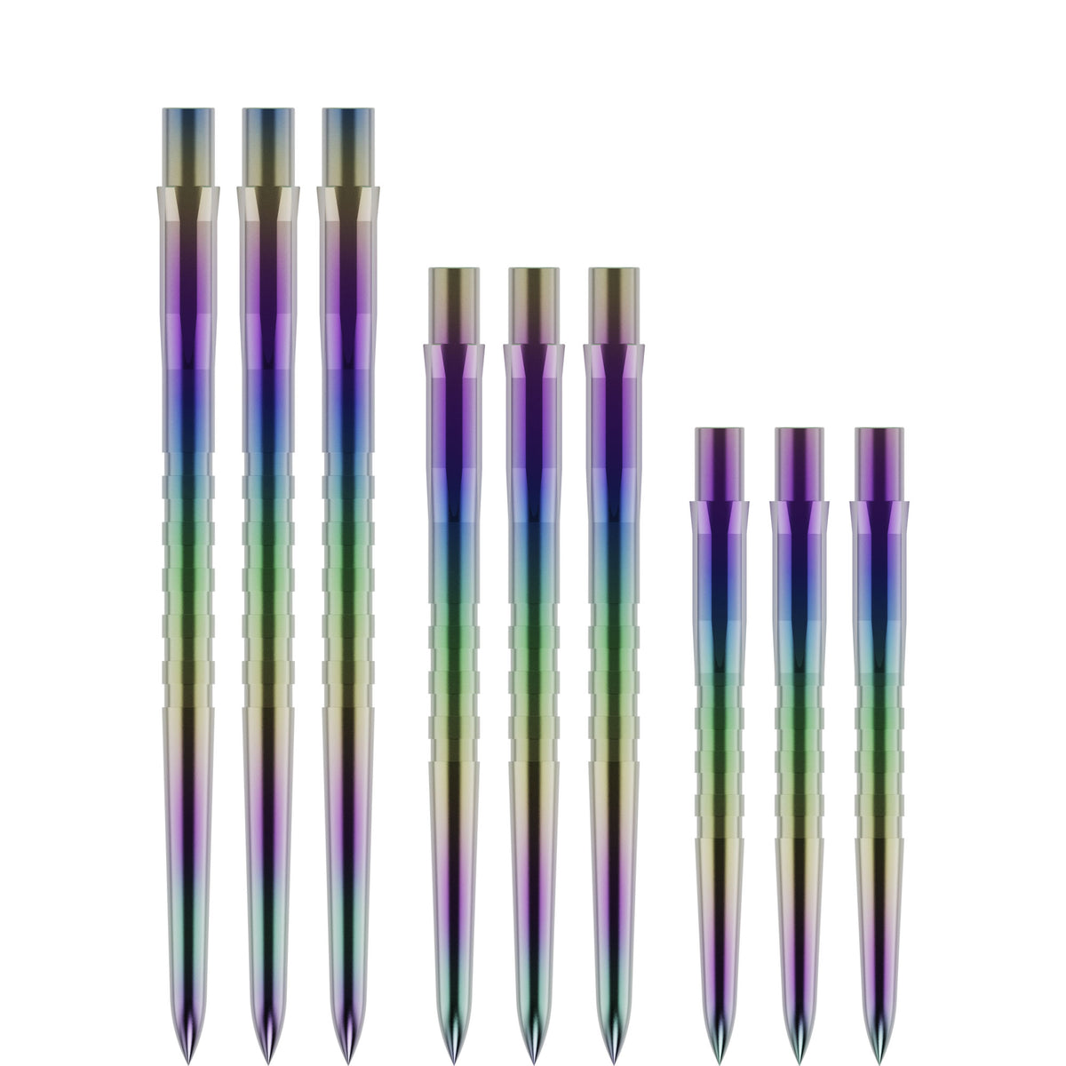 Mission Caliburn Replaceable Dart Points - Grooved - Coral