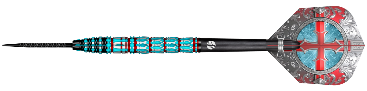 Shot Future Knights Darts - Steel Tip - 95% Tungsten - St George