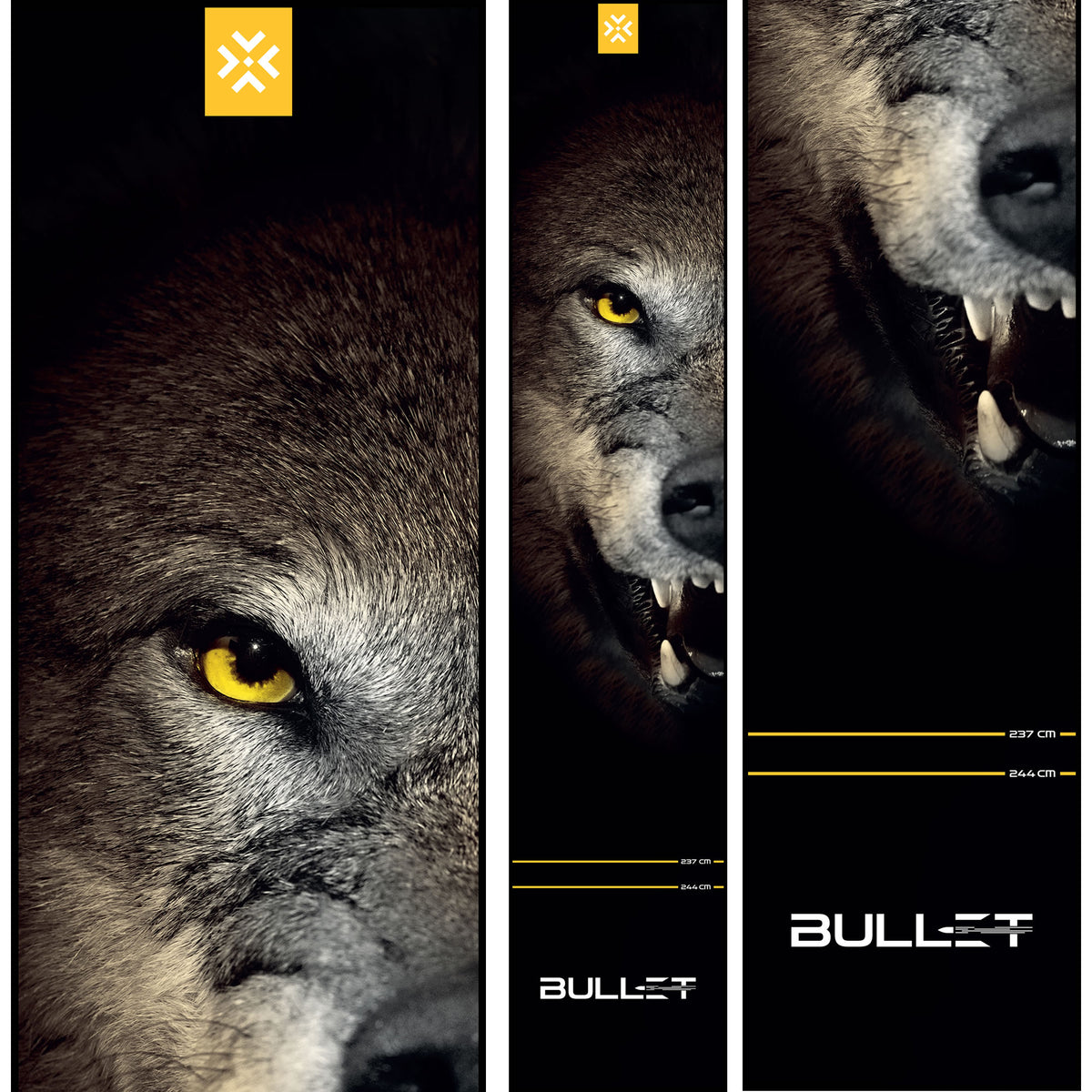 Bullet Animal Darts Mat - Carpet - 300 x 60cm