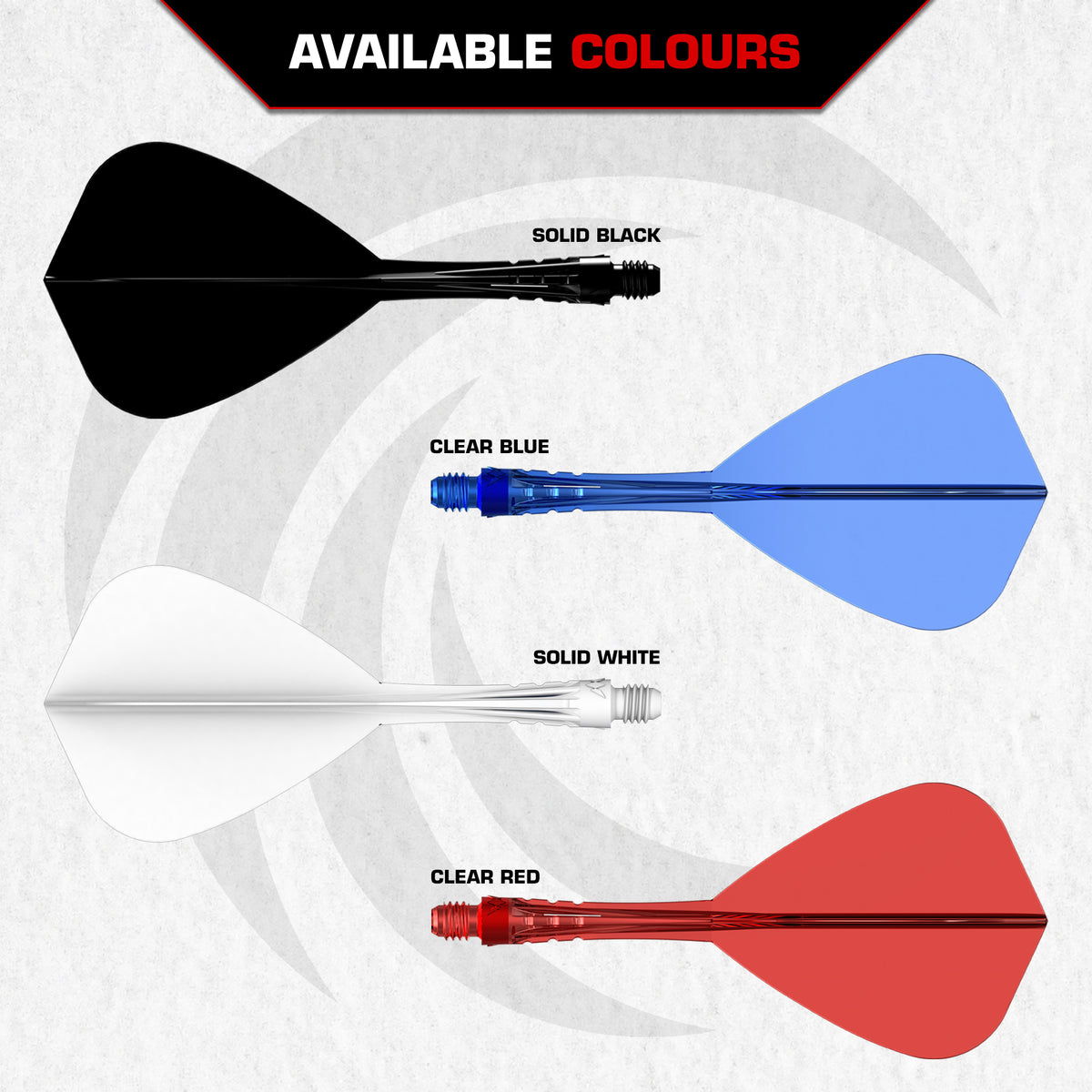 Mission Force 90 Vortex - Moulded Flight & Shaft - Kite