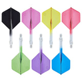 Unicorn Forge Two Tone Flights - Moulded Flight & Shaft System - Plus Std