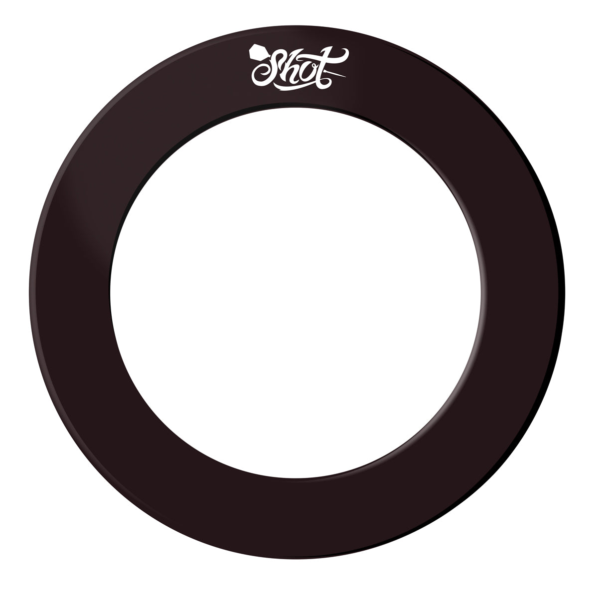 Shot EVA Dartboard Surround - 4-pieces - Black