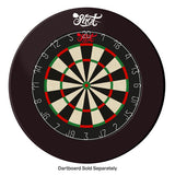 Shot EVA Dartboard Surround - 4-pieces - Black