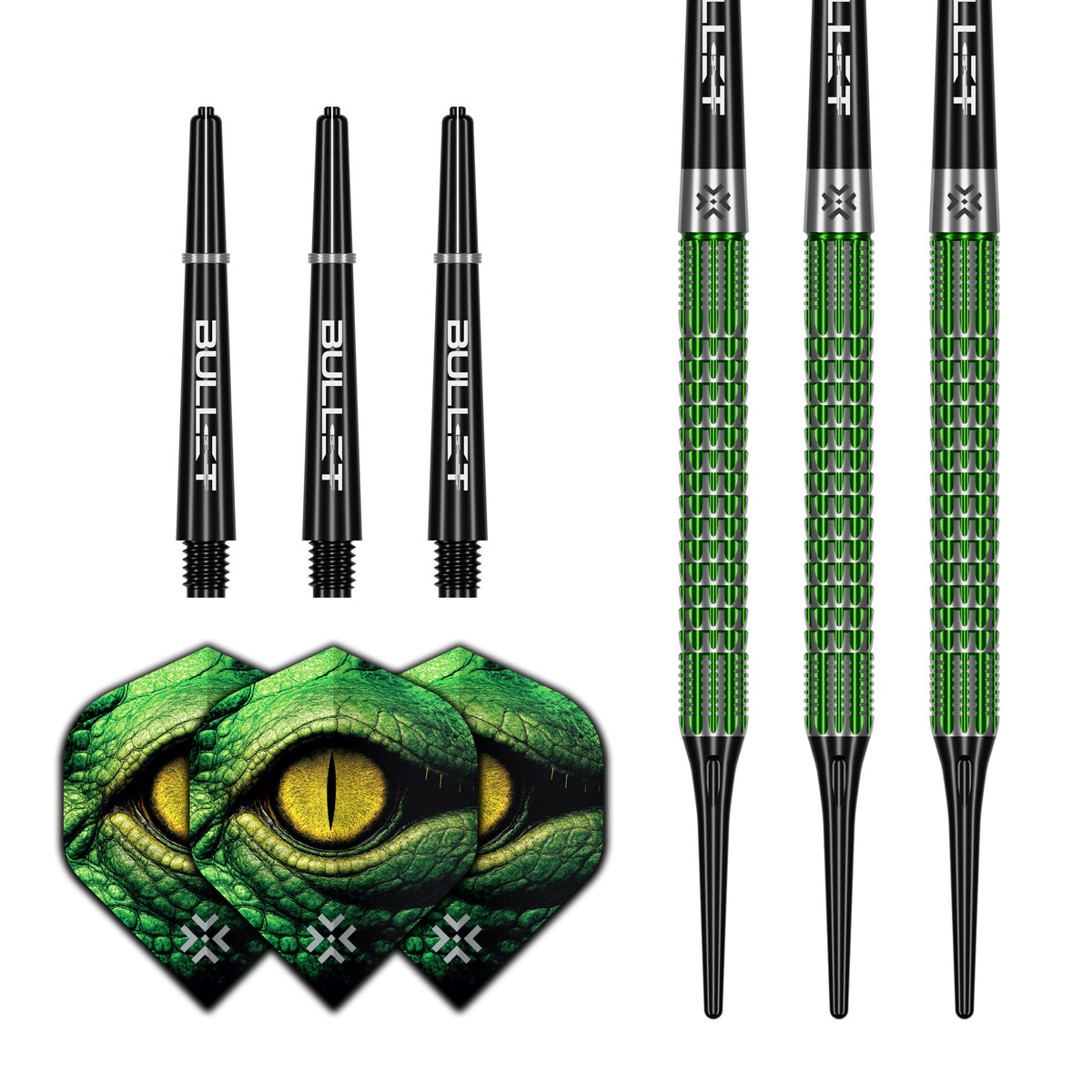 Bullet Gator Darts - Soft Tip - 90% Tungsten
