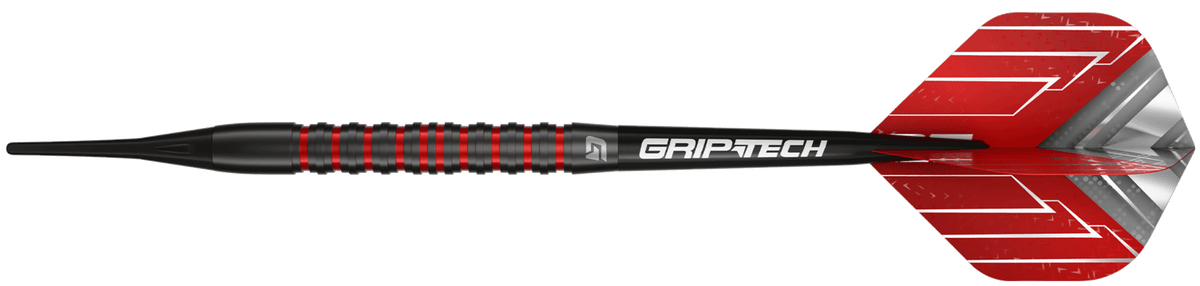 Goat Podium Darts - Soft Tip - 80% Tungsten - Black & Red - 20g