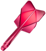 Goat A1R Dart Flights - Moulded Flight & Shaft System - Standard No6 - Pink