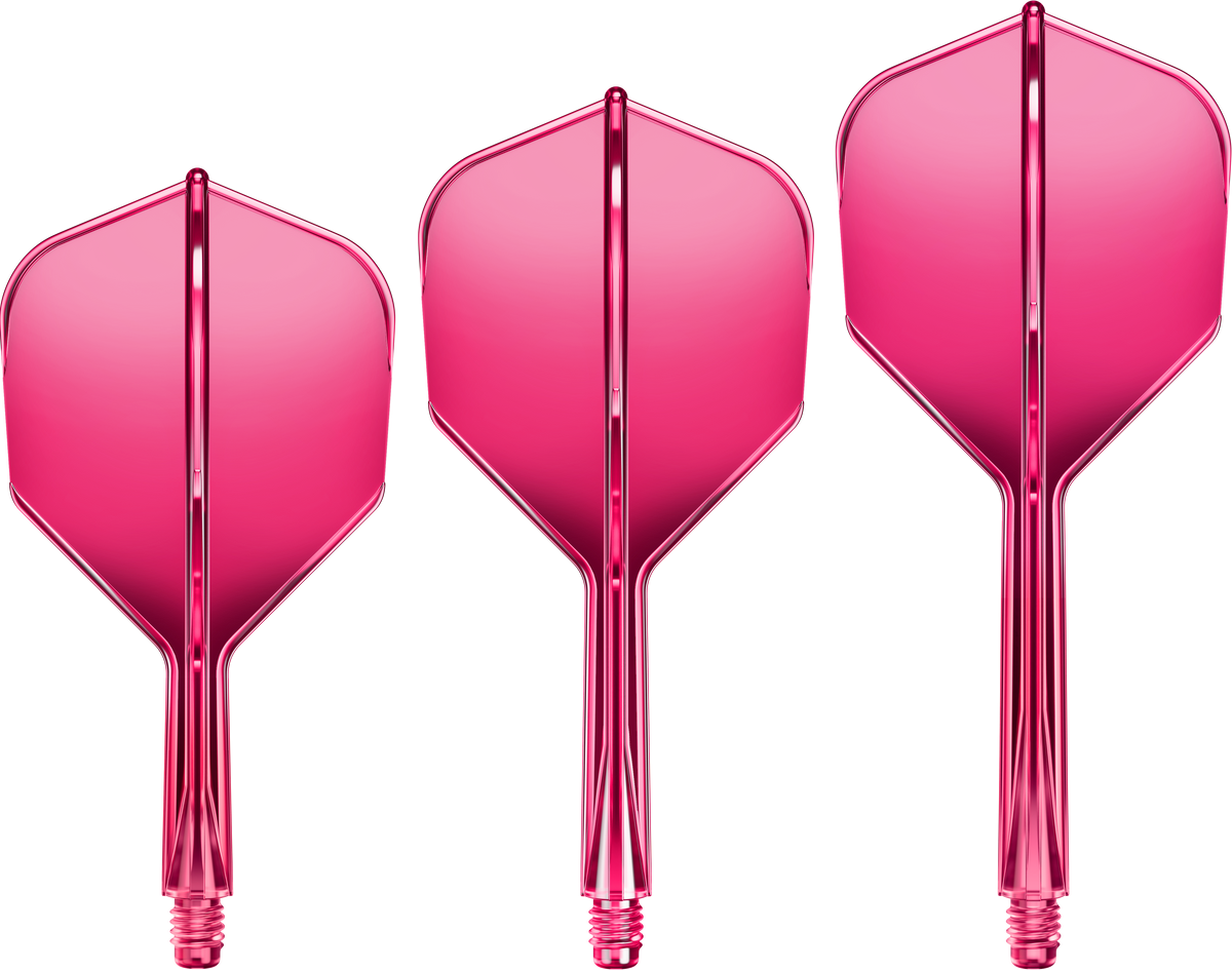 Goat A1R Dart Flights - Moulded Flight & Shaft System - Standard No6 - Pink