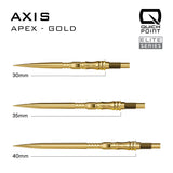 Harrows Quick Points - Steel Tip - Apex Axis
