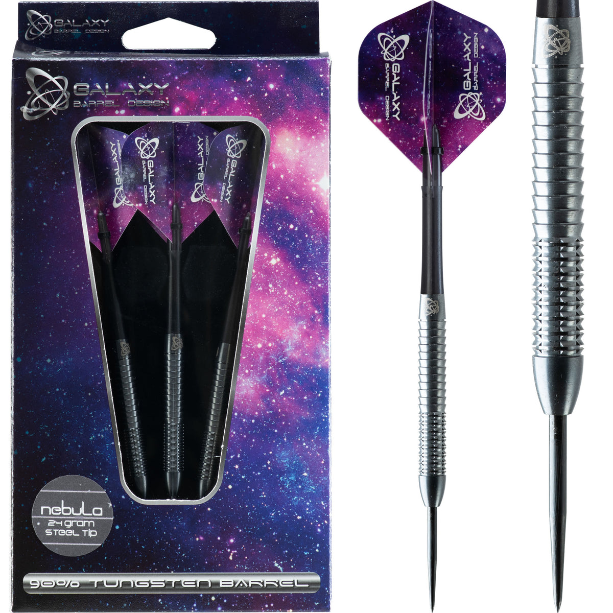 *Galaxy Nebula Darts - Steel Tip - Shark