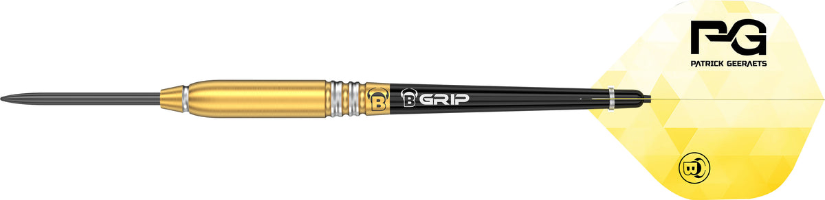 BULL'S Patrick Geeraets Darts - Steel Tip - 90% Tungsten - 23g