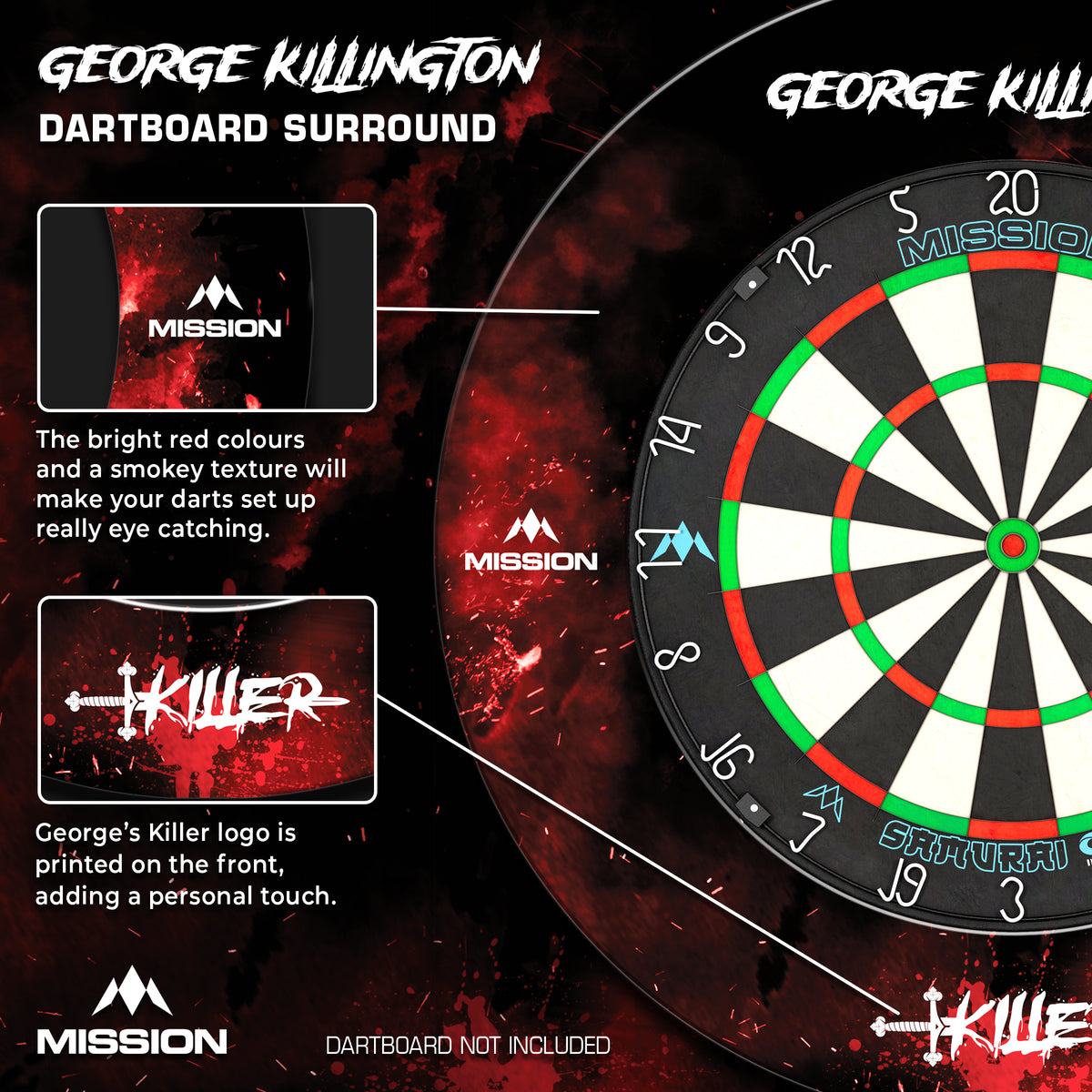 Mission Darts Players- Surround - George Killington
