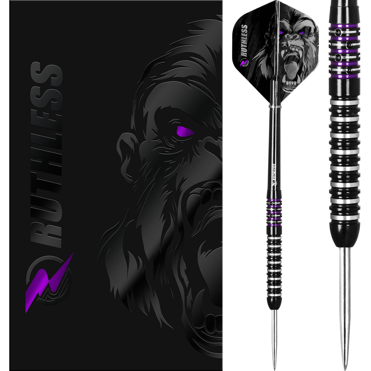 *Ruthless Darts - Steel Tip - 90% Tungsten - Gorilla