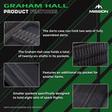 Mission Darts Players- EVA Dart Case - Graham Hall