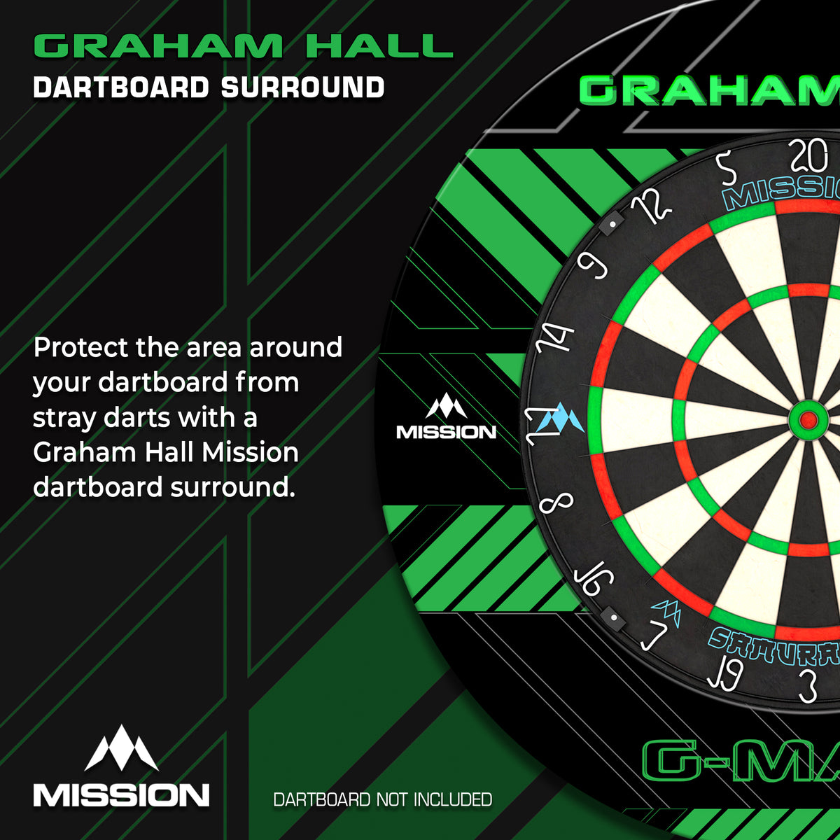 Mission Darts Players- Surround - Graham Hall