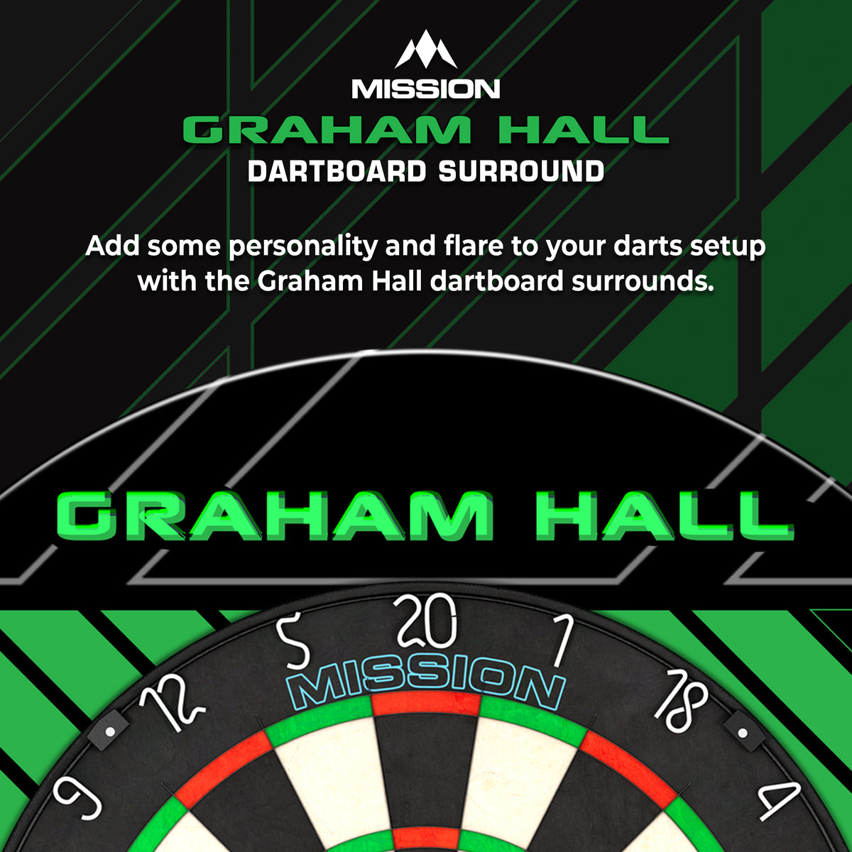 Mission Darts Players- Surround - Graham Hall