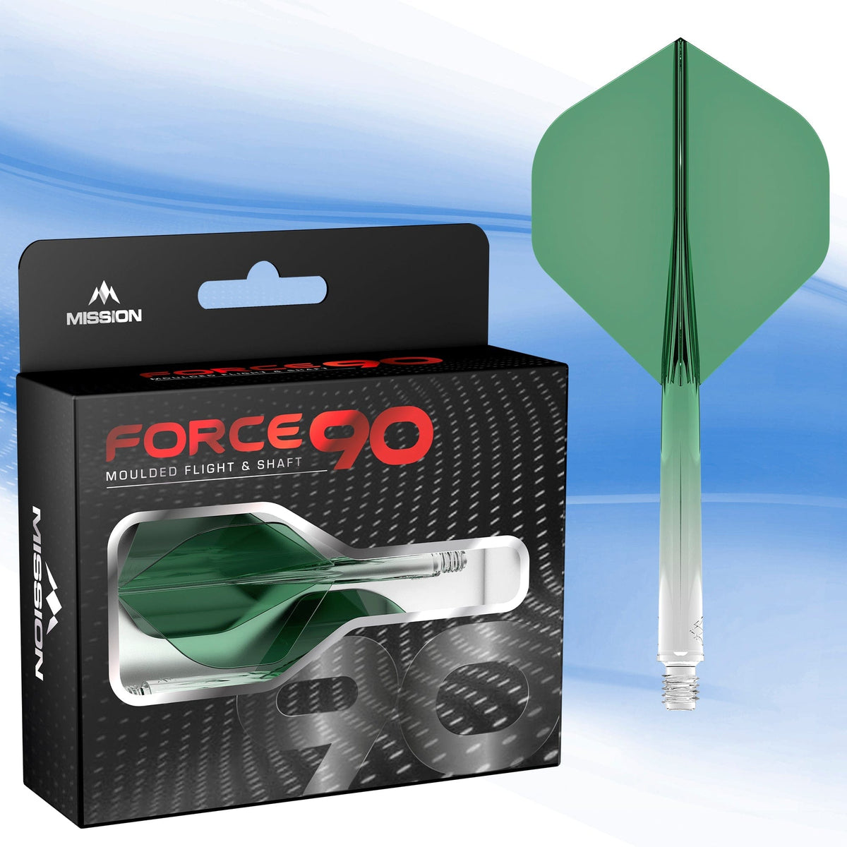 Mission Force 90 - New Moulded Flight & Shaft System - Standard No2 - Gradient