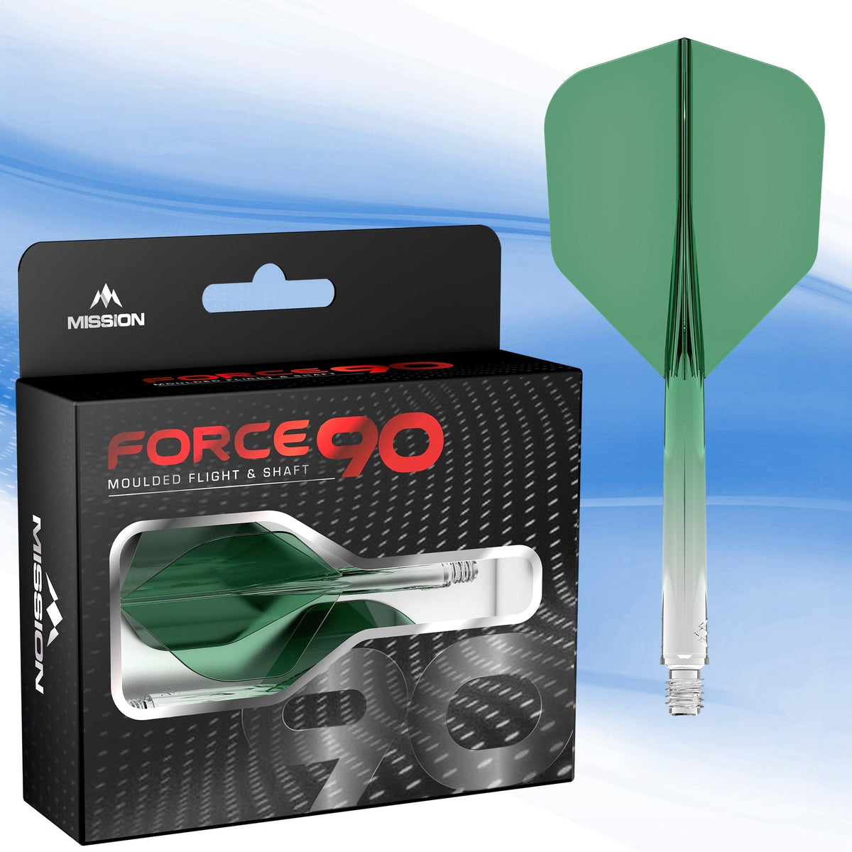 Mission Force 90 - New Moulded Flight & Shaft System - Standard No6 - Gradient
