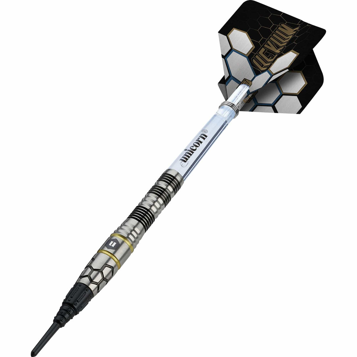 Unicorn Hexium Darts - Soft Tip - 90% Tungsten - Style 1