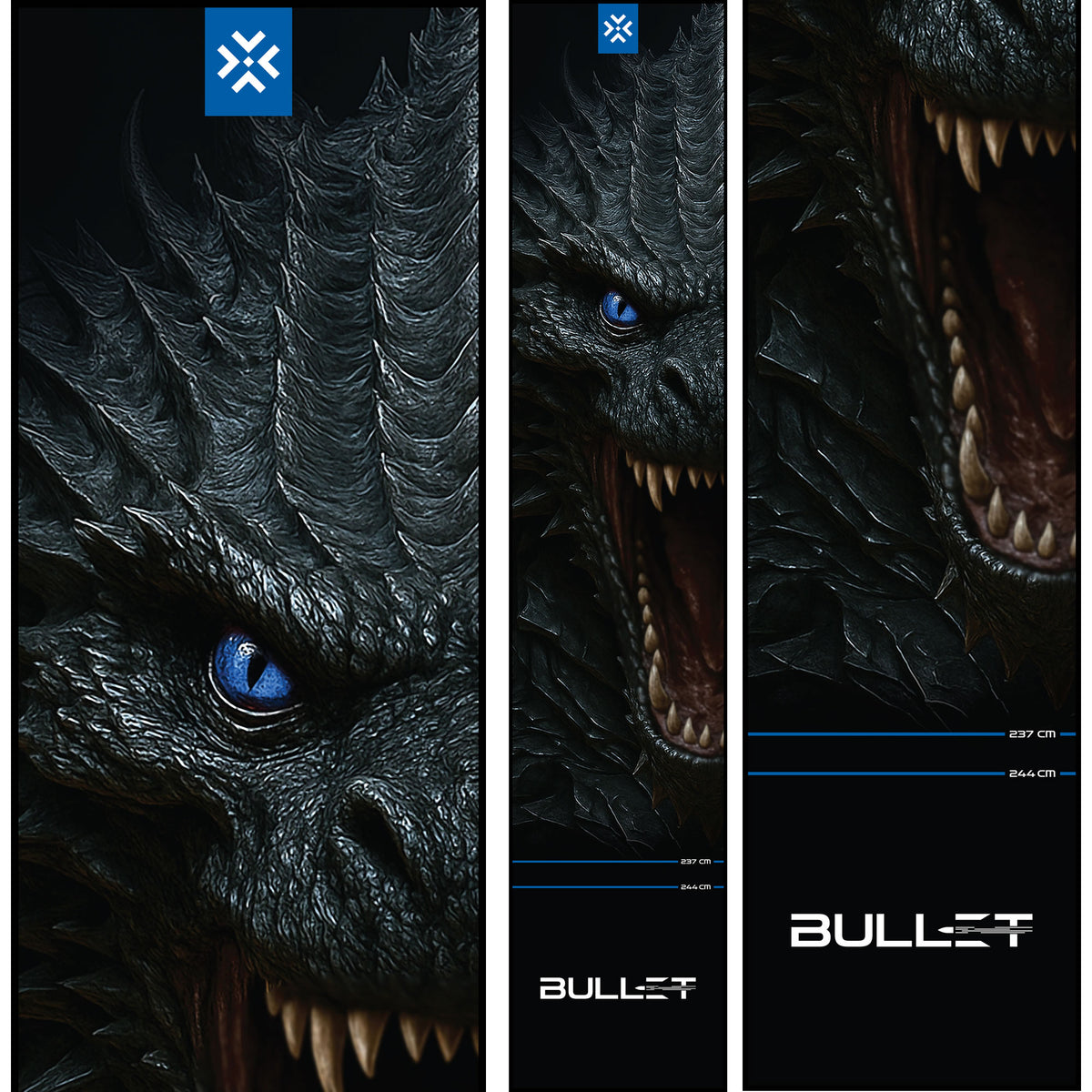Bullet Animal Darts Mat - Carpet - 300 x 60cm