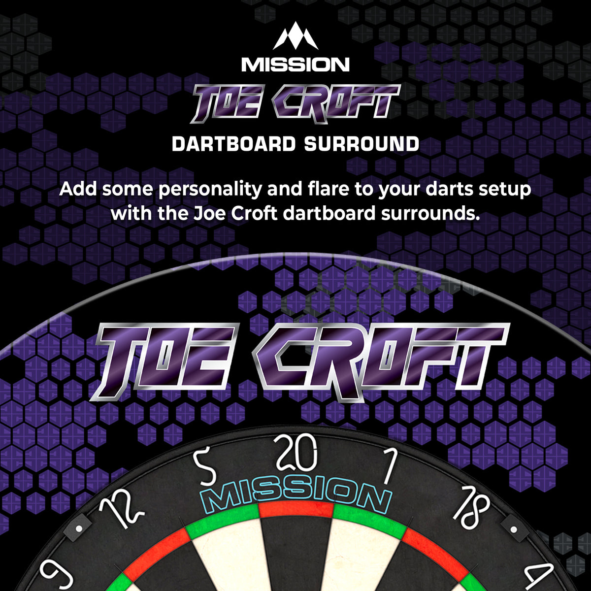 Mission Darts Players- Surround - Joe Croft