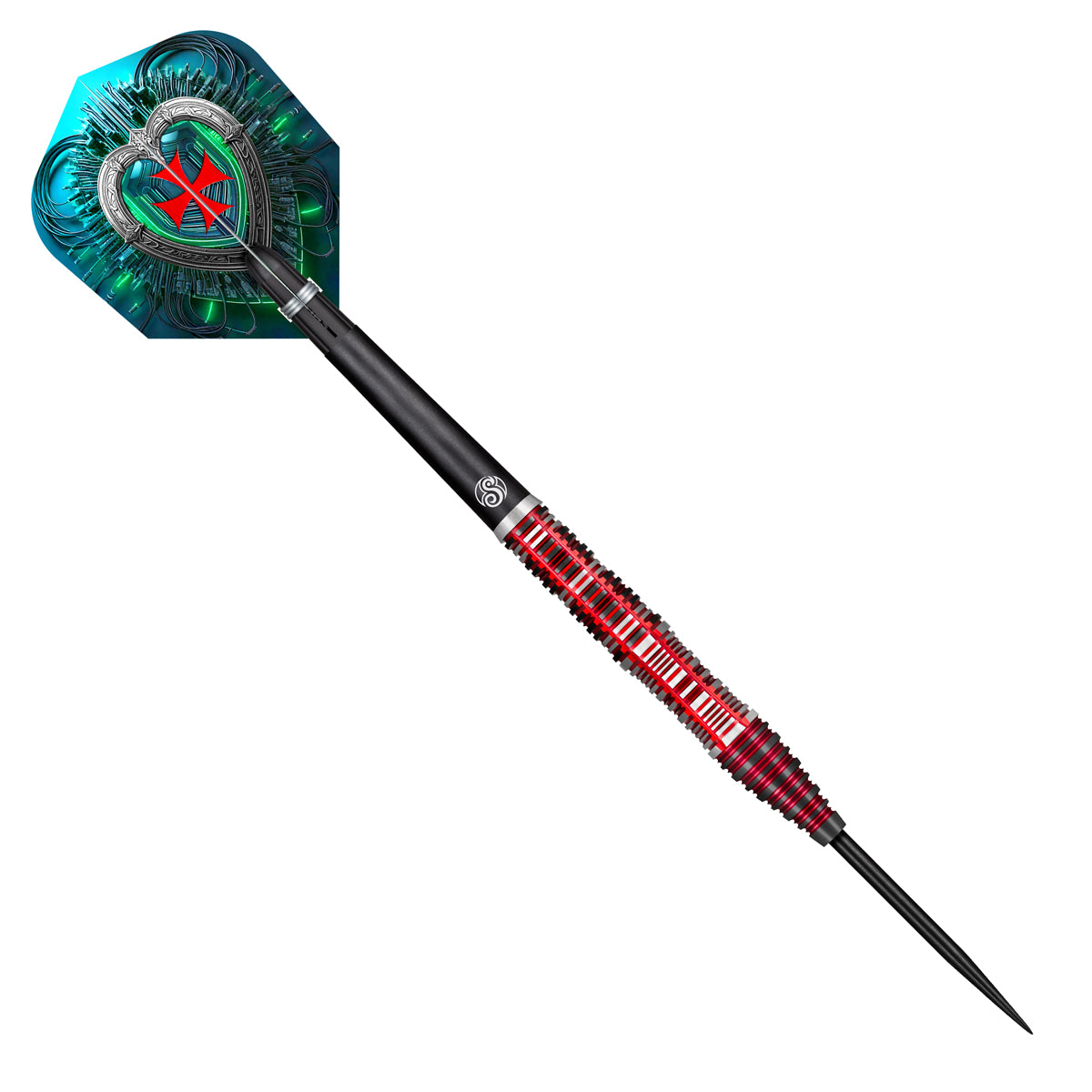 Shot Future Knights Darts - Steel Tip - 90% Tungsten - Dreadheart